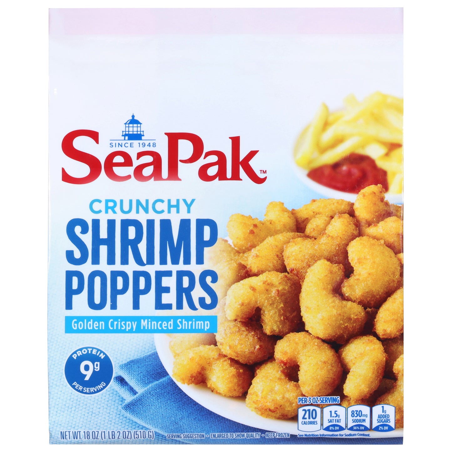 SeaPak Crunchy Shrimp Poppers 18 oz