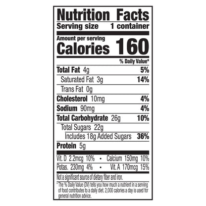 Yoplait Whips Yogurt Mousse, Chocolate Flavored, Gluten Free Snack, 4 OZ Yogurt Cup