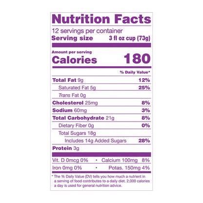 Blue Bell Birthday Cake Ice Cream Cups - 12 ct / 3 fl oz