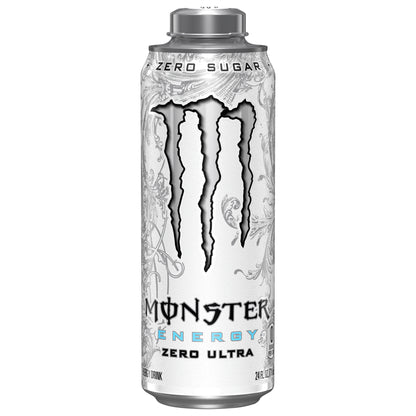 Monster Energy Zero Sugar Zero Ultra Energy Drink 24 fl oz
