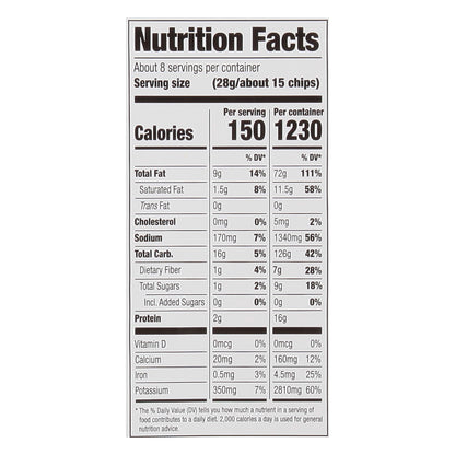 Uncle Ray's Sour Cream & Cheddar Potato Chips 8 oz