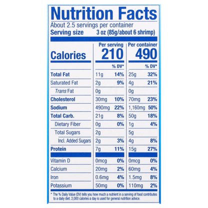 SeaPak Golden Crispy Butterfly Classic Shrimp Snack Size 7 oz