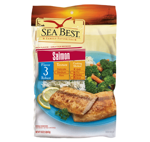 Sea Best Salmon Fillets, 16 Ounce