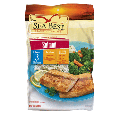Sea Best Salmon Fillets, 16 Ounce