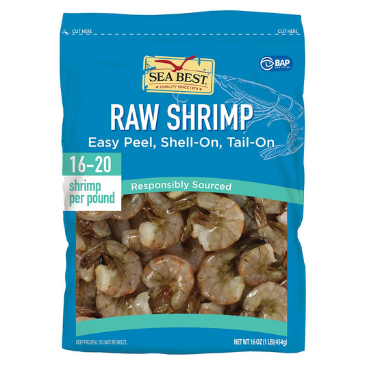 Sea Best 16-20 Count Ez Peel Shrimp
