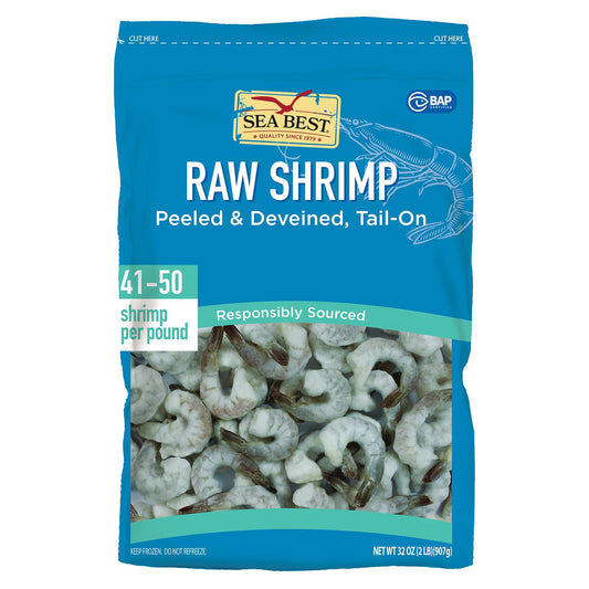 Sea Best 41-50 Count Ez Peel Shrimp