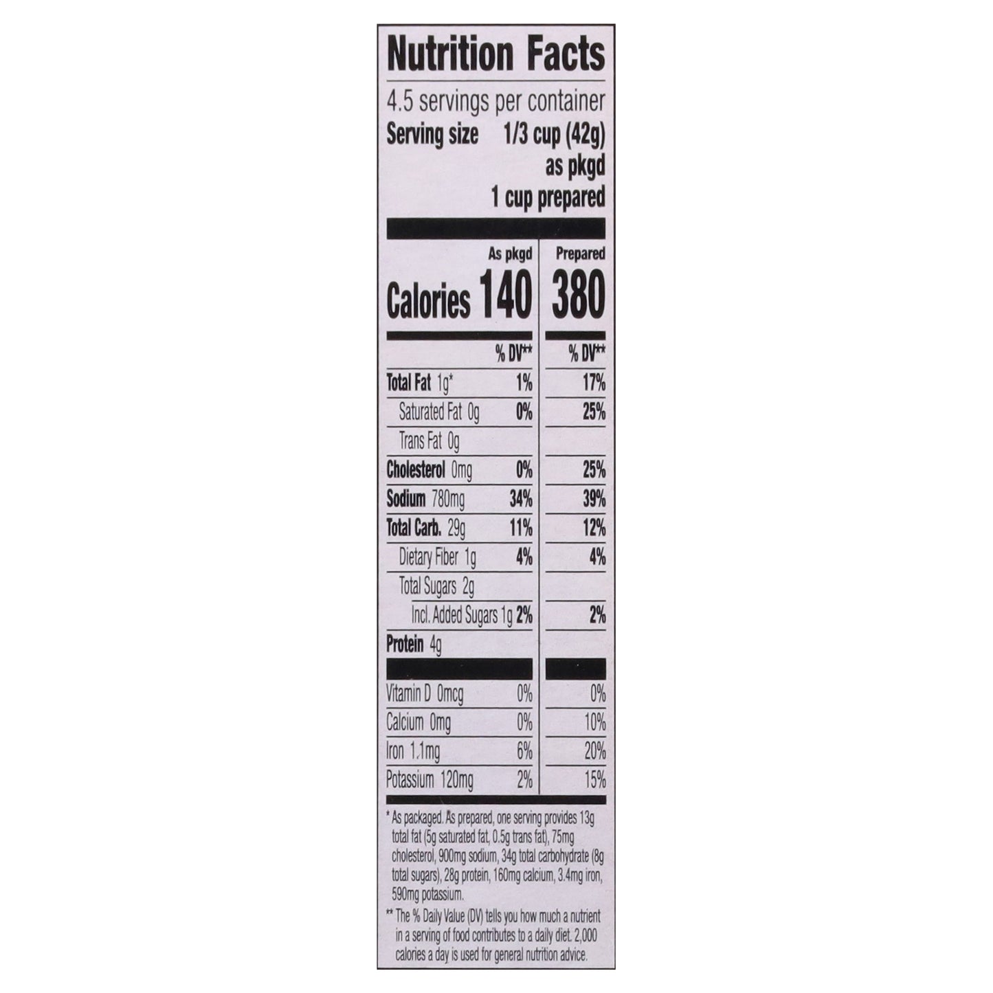 Hamburger Helper Cheeseburger Macaroni Pasta & Cheese Sauce Mix 6.6 oz