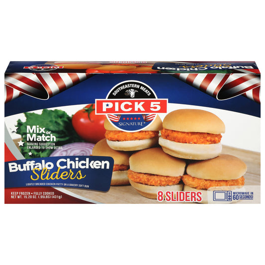 Pick 5 Signature Buffalo Chicken Sliders 8 Each