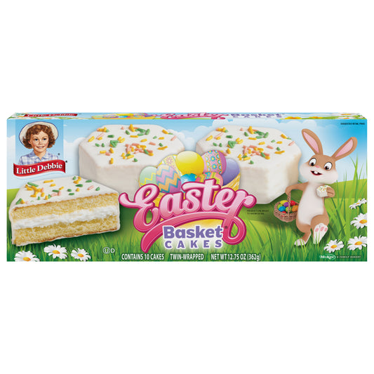 Snack Cakes, Little Debbie Family Pack EASTER BASKET CAKES ® (van)