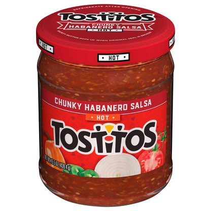 Tostitos Hot Chunky Habanero Salsa 15.5 Oz