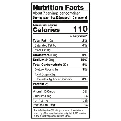 Snack Factory Deli Style Garlic Parmesan Pretzel Crisps 7.2 oz