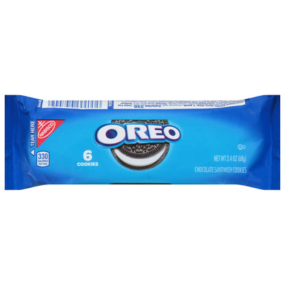Oreo Chocolate Sandwich Cookies 6 ea