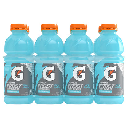 Gatorade Frost Thirst Quencher Glacier Freeze 20 Fl Oz 8 Count