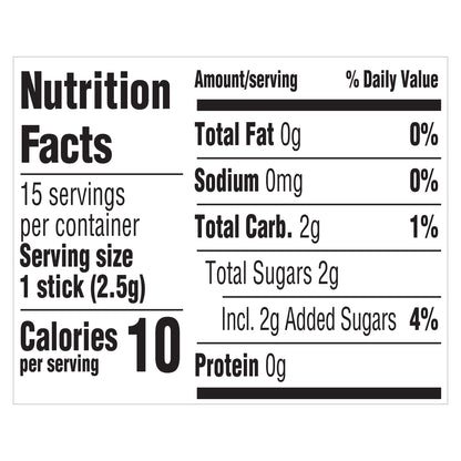 WRIGLEY'S DOUBLEMINT Mint Gum Chewing Gum, 15 Stick Pack