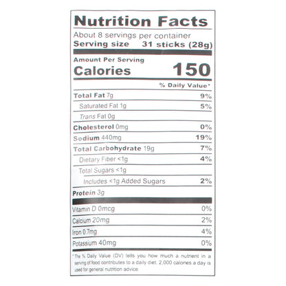 Pop Daddy Pretzels Garlic Parmesan Pretzel Sticks 7.5 oz