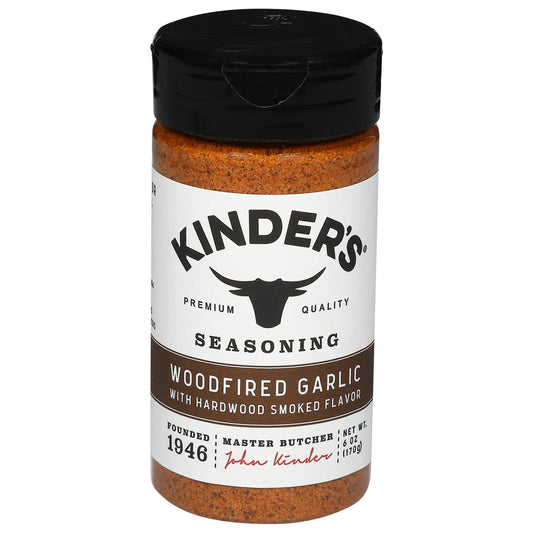 Kinder's Woodfired Garlic Seasoning 6 oz
