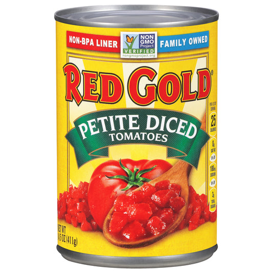 Red Gold Petite Diced Tomatoes 14.5 oz
