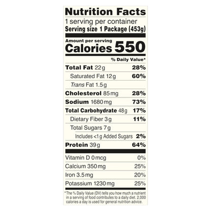 Stouffer's Large Size Salisbury Steak Frozen Meal 16 oz.