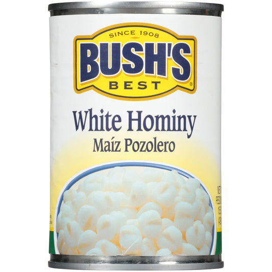 Bush's Best® White Hominy 15.5 oz. Can