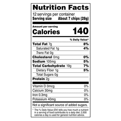 Tostitos Tortilla Chips Original Restaurant Style 12 Oz