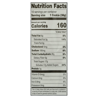 La Bree's Bakery Harvest Frosted Chocolate Cookies 13.5 oz Clam Shell