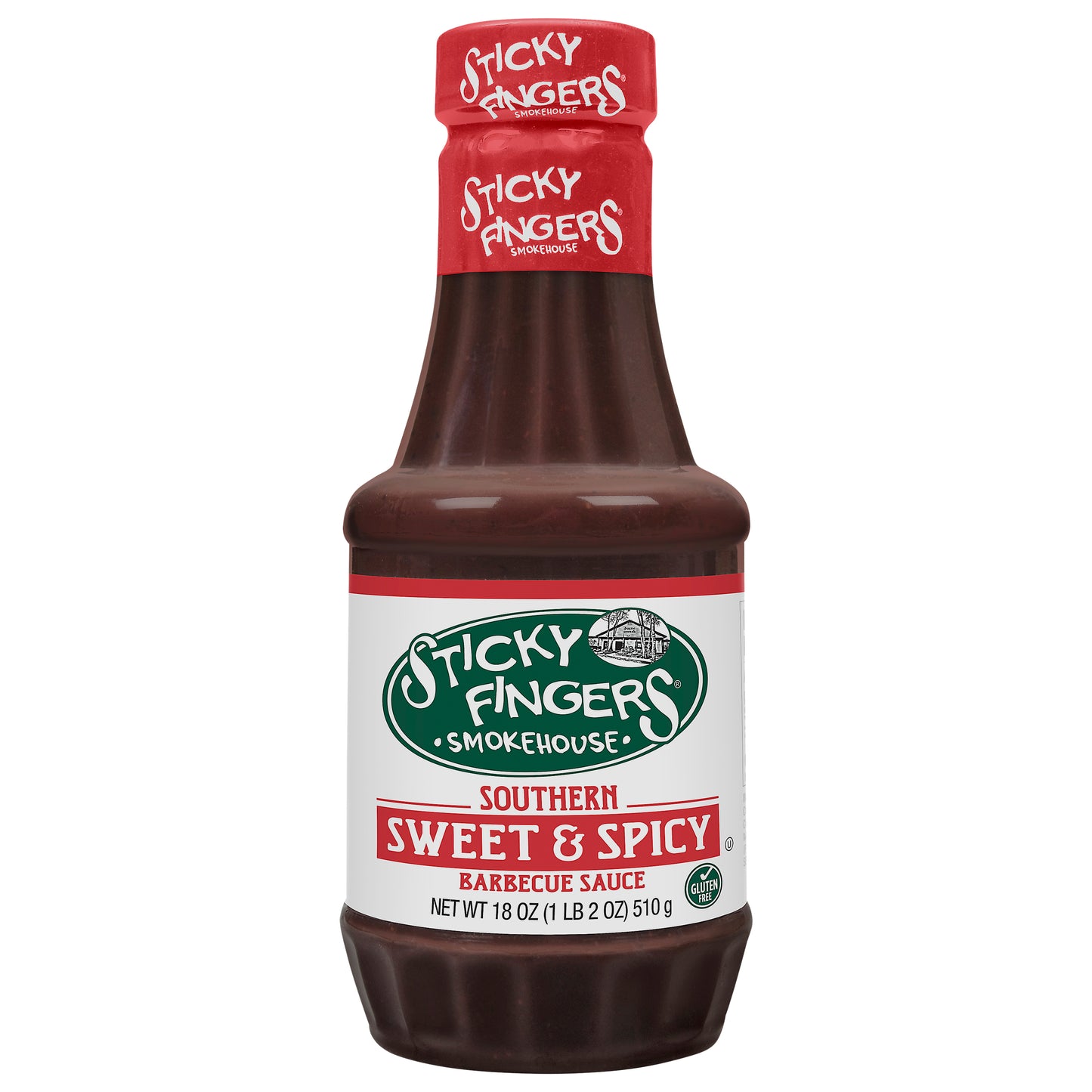Sticky Fingers Smokehouse Southern Sweet & Spicy Barbecue Sauce 18 oz