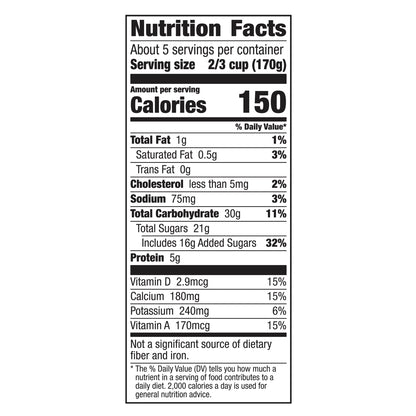 Yoplait Original Smooth Style Strawberry Flavored Low Fat Yogurt 32 OZ