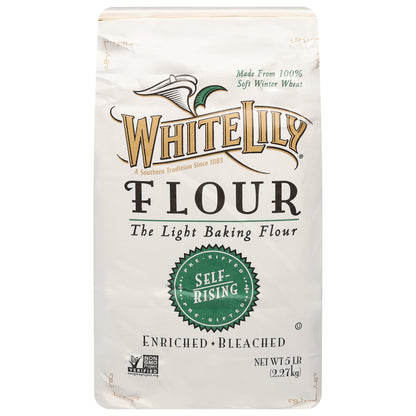 White Lily Self-Rising Enriched Bleached Flour 5 lb