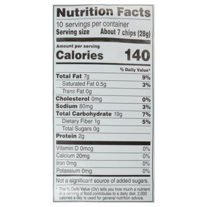 Tostitos Organic Blue Corn Tortilla Chips 10 oz