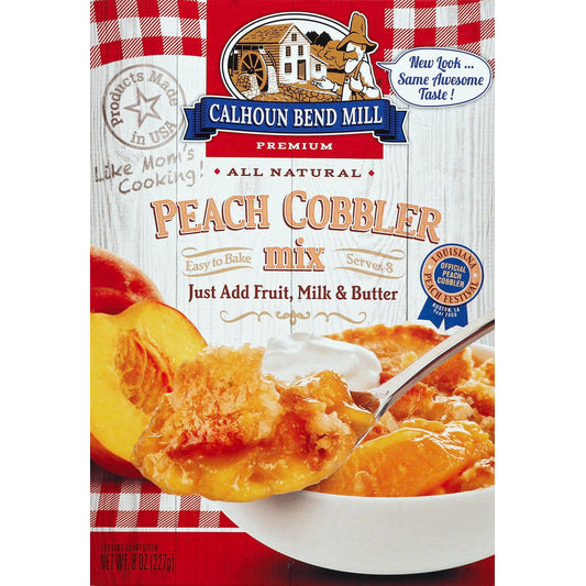 Calhoun Bend Peach Cobbler Mix 8 oz