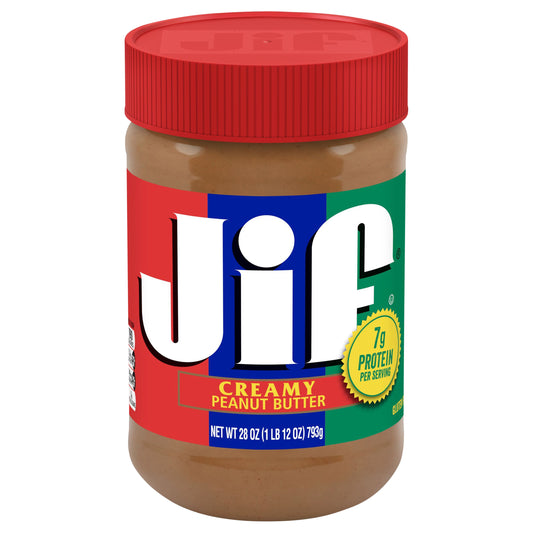 Jif Creamy Peanut Butter 28 oz