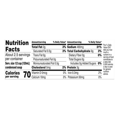 CAMPBELLS Disney Princess Shaped Pasta with Chicken in Chicken Broth Condensed Soup 10.5 oz