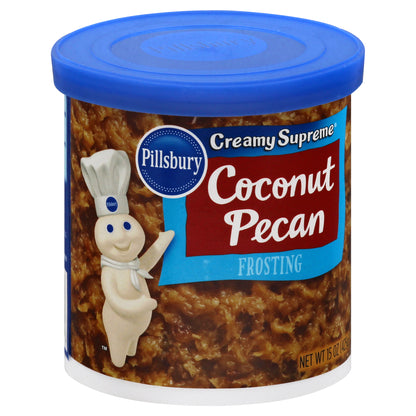 Pillsbury Creamy Supreme Coconut Pecan Frosting 15 oz