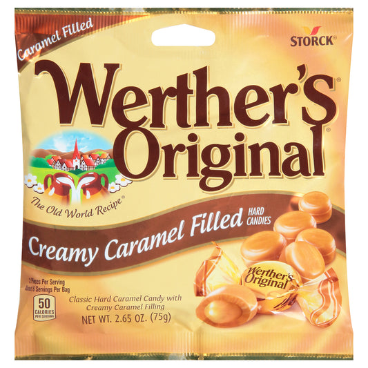 Werther's Original Creamy Caramel Filled Hard Candies 2.65 oz