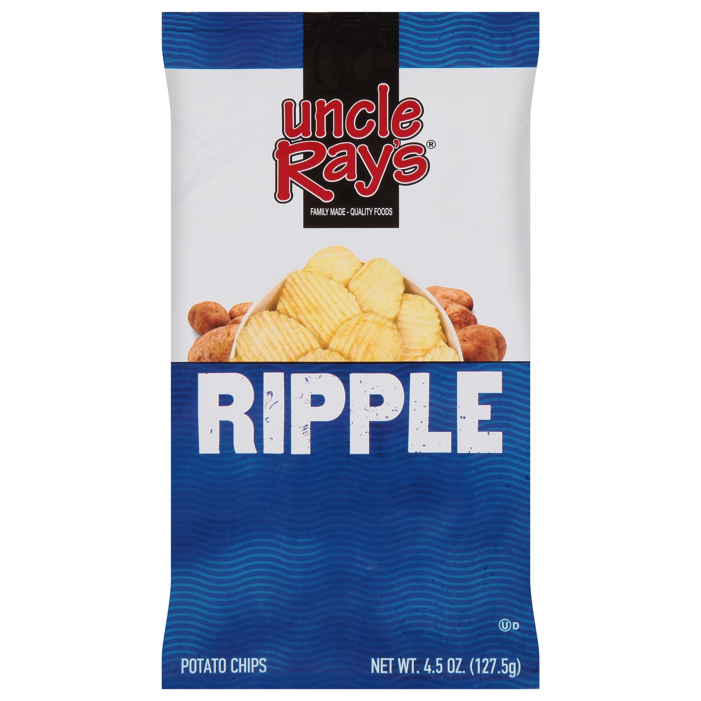Uncle Ray's Ripple Potato Chips 4.5 oz