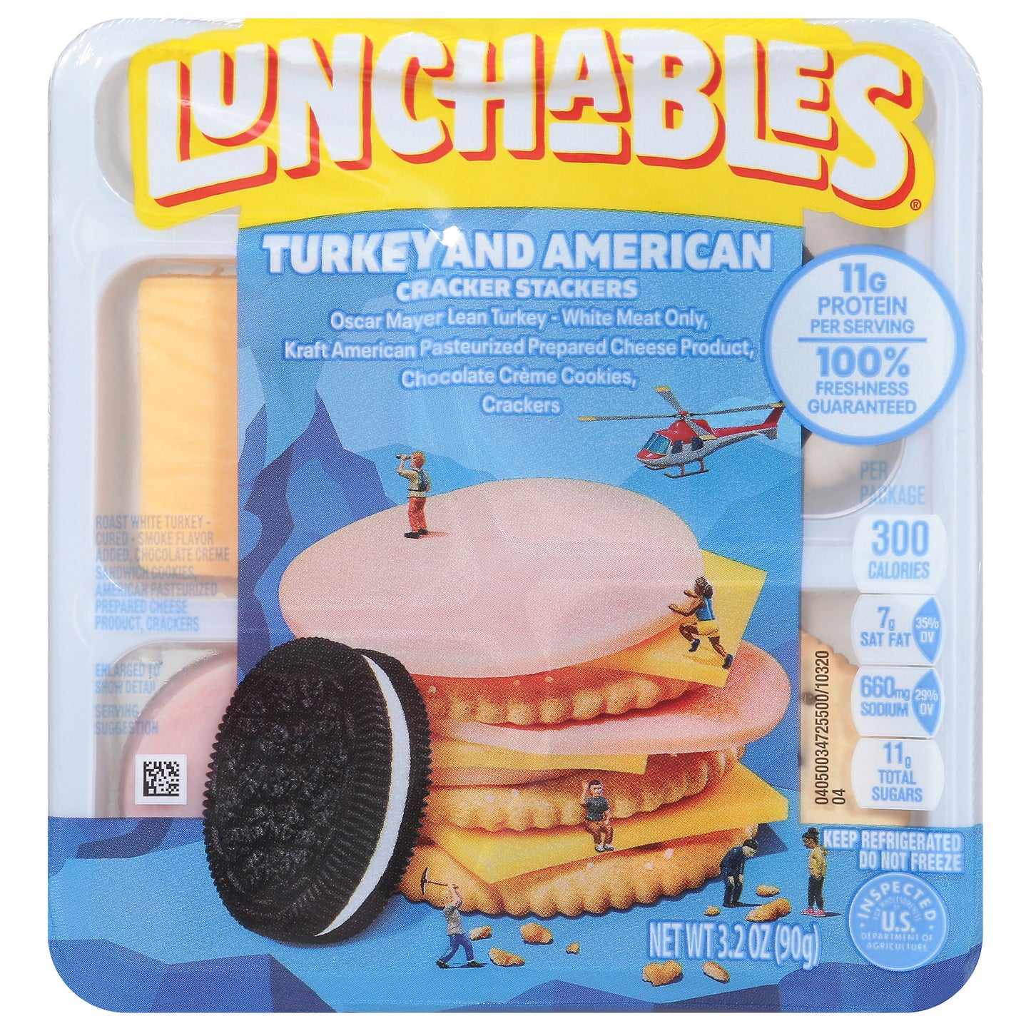 Lunchables Turkey and American Cracker Stackers 3.2 oz