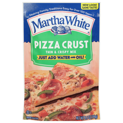 Martha White Thin & Crispy Mix Pizza Crust 6.5 oz
