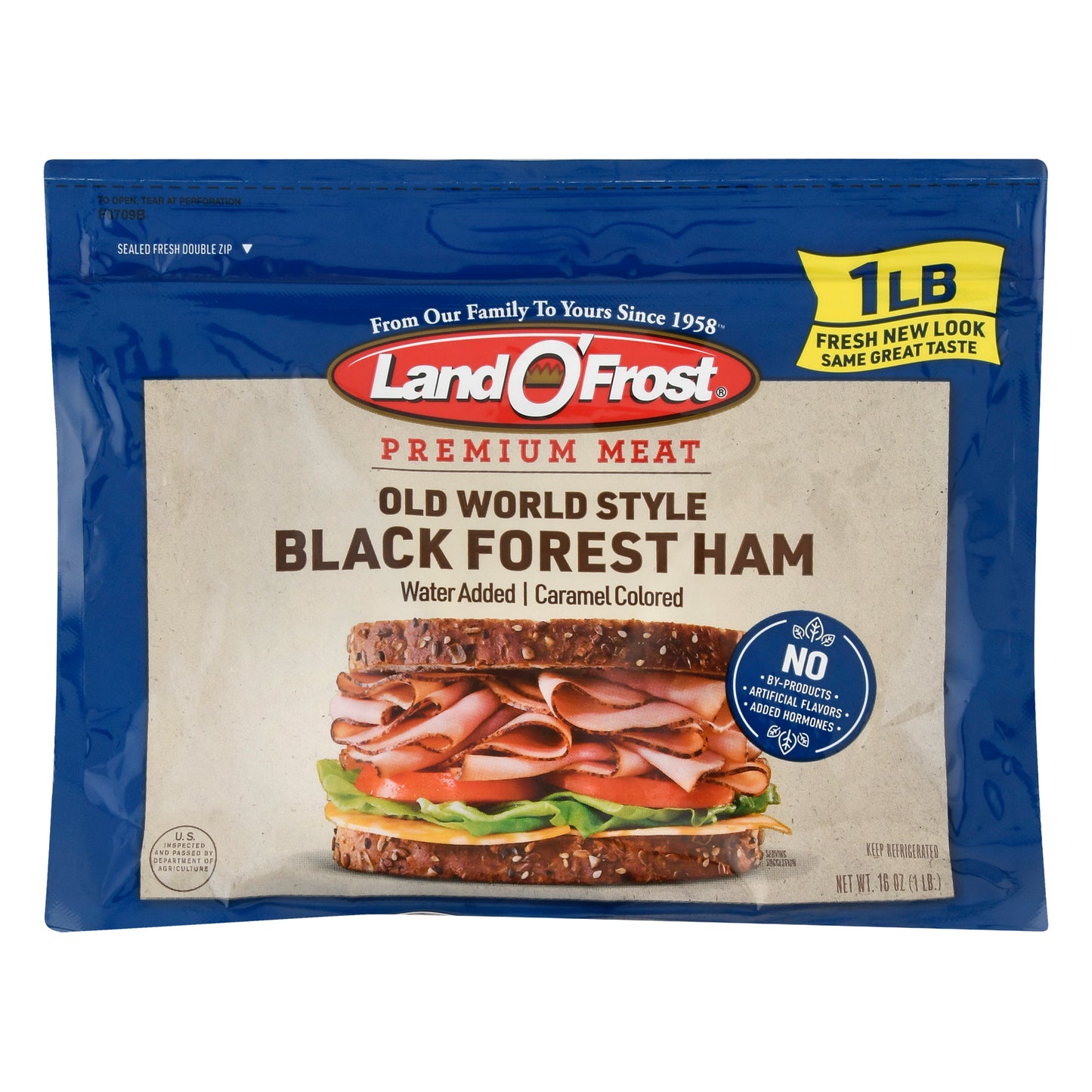 Land O Frost Old World Style Black Forest Ham 16 oz