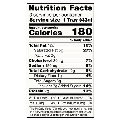 Sargento® Balanced Breaks® Natural Sharp Cheddar Cheese, Sea-Salted Cashews and Cherry Juice-Infused Dried Cranberries, 3-Pack
