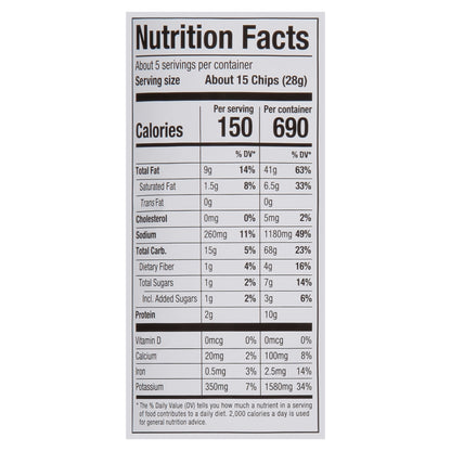 Uncle Ray's Sour Cream & Onion Flavored Potato Chips 4.5 oz