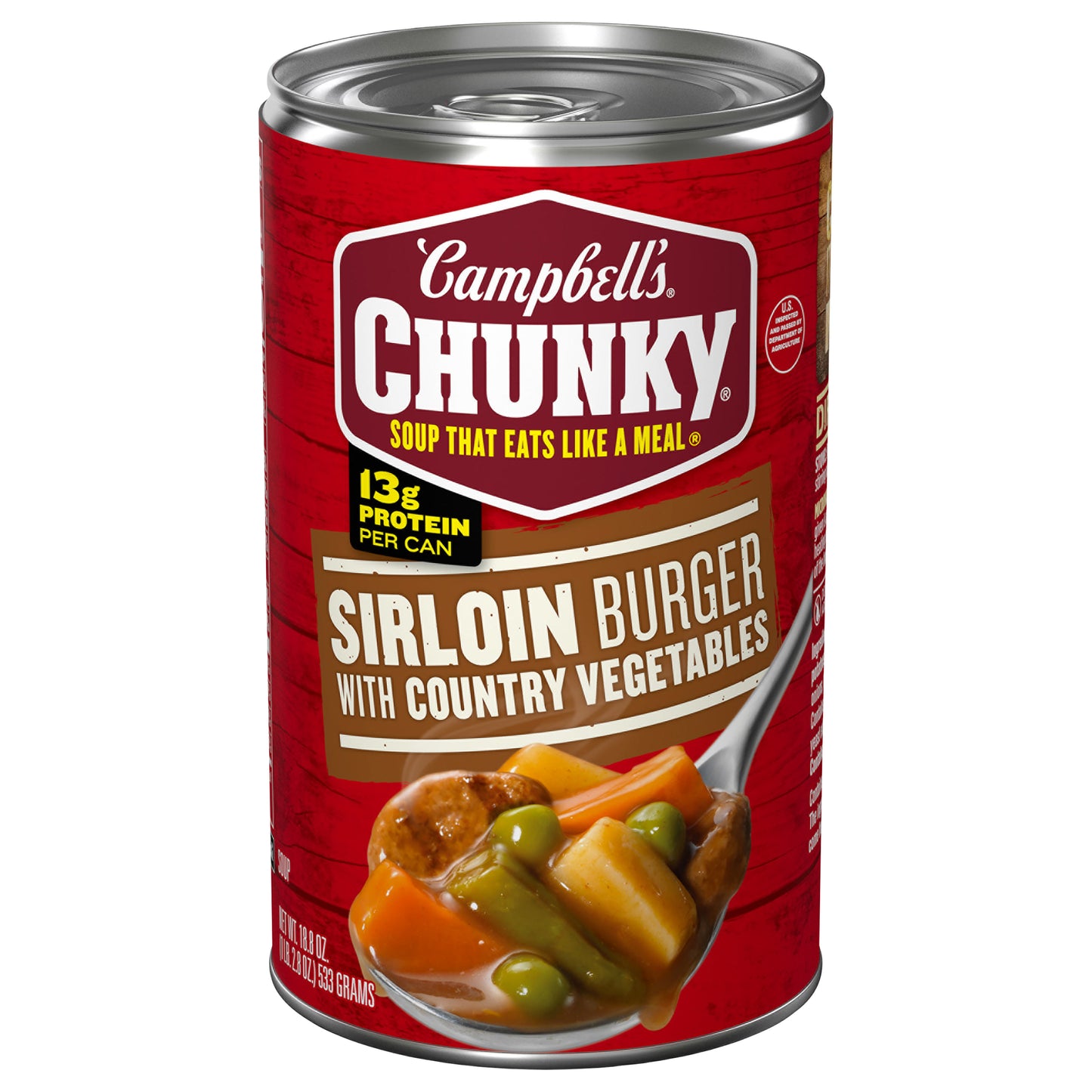 Campbell's Sirloin Burger with Country Vegetables Sirloin Burger Soup with Country Vegetables 18.8 oz
