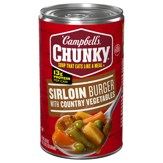Campbell's Sirloin Burger with Country Vegetables Sirloin Burger Soup with Country Vegetables 18.8 oz