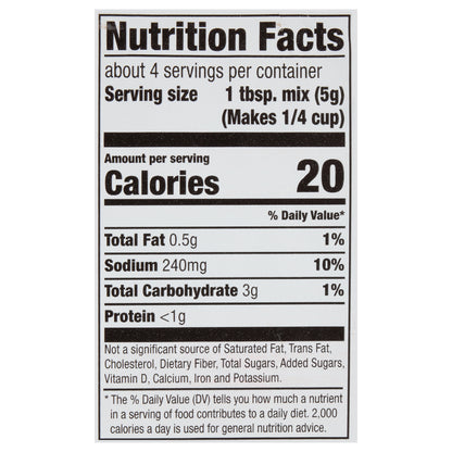 McCormick Gravy Mix - Mushroom, 0.75 oz