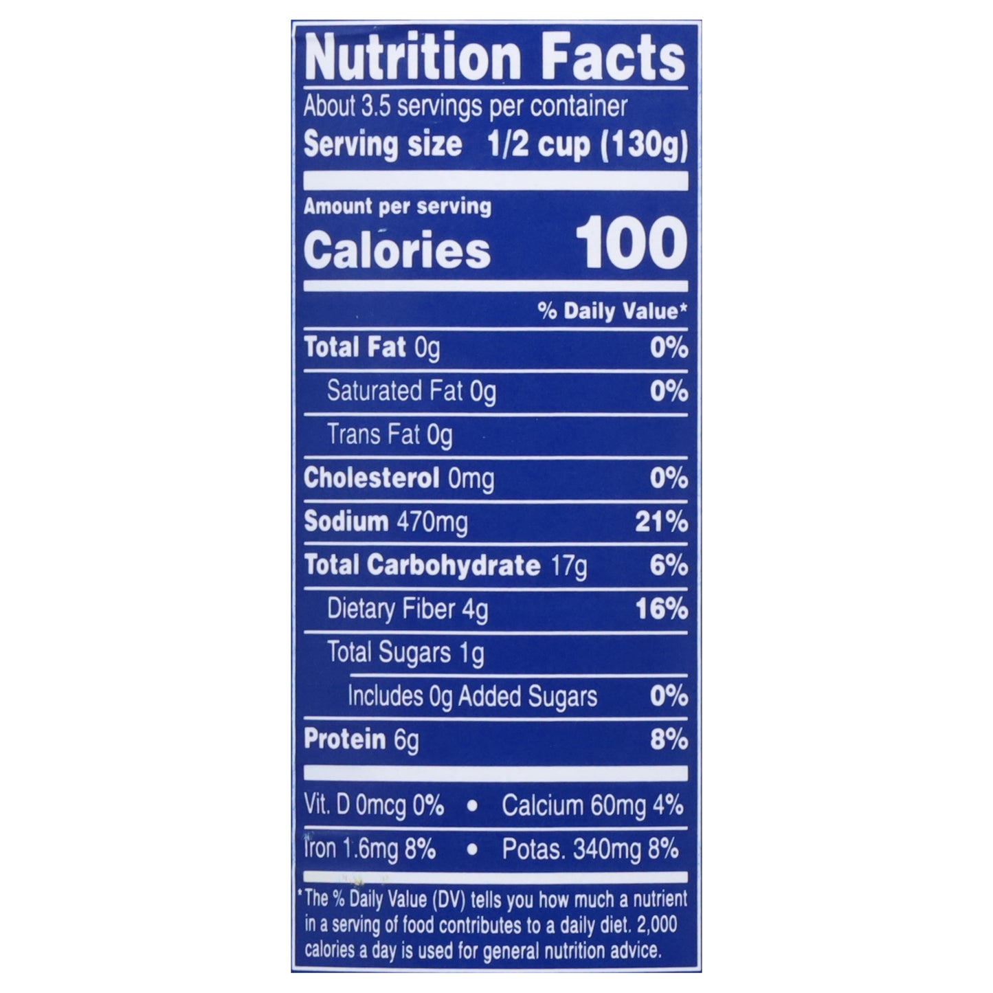 Bush's Best Navy Beans 16 oz