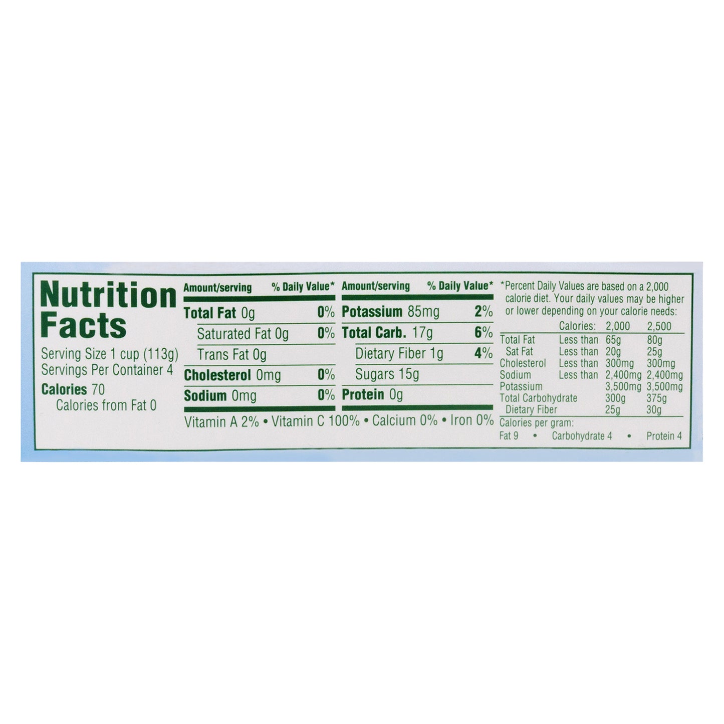 Del Monte Mixed Fruit 4 ea