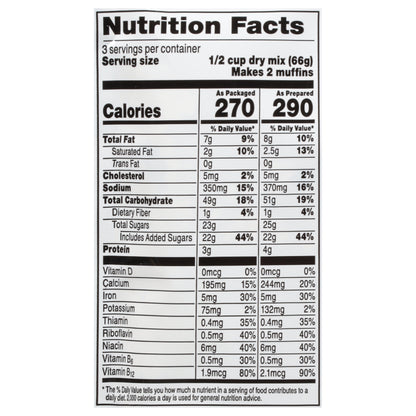 Martha White Blueberry Cheesecake Muffin Mix 7 oz