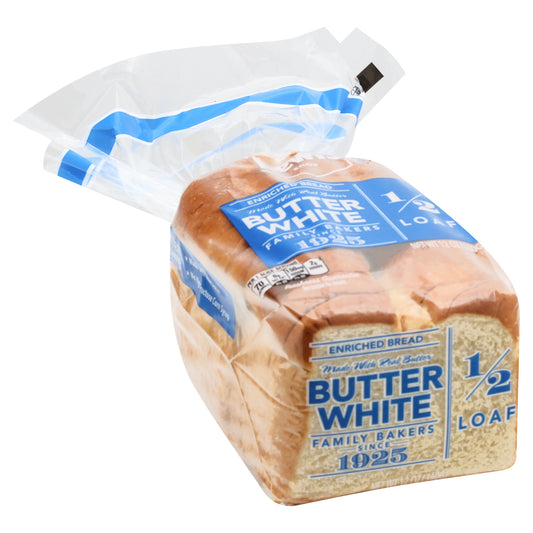 Lewis 1/2 Loaf Butter White Bread 12 oz