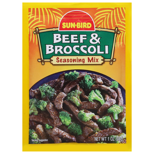 Sun-Bird Beef Broccoli Seasoning Mix 1 oz