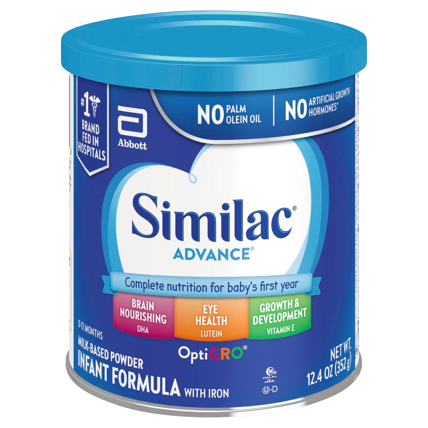 Similac Advance Infant Formula with Iron Powder 1-12.4 oz Can