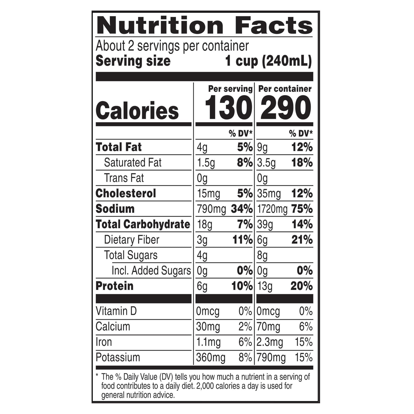 Campbell's Sirloin Burger with Country Vegetables Sirloin Burger Soup with Country Vegetables 18.8 oz